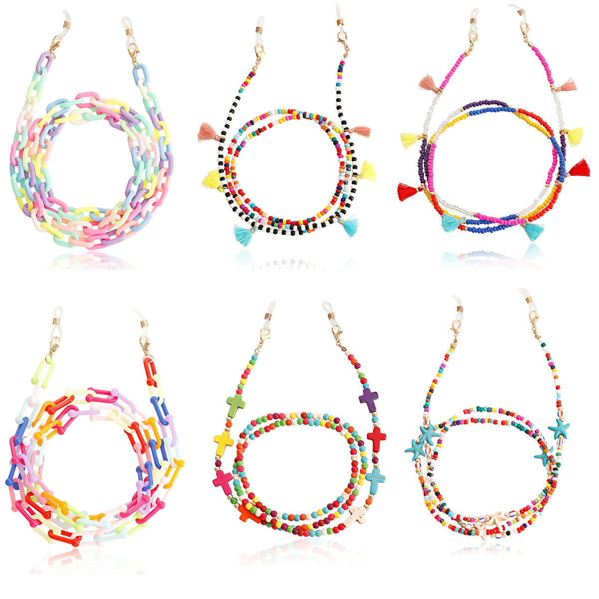 جديد موضة قناع نظارات ثنائي ال - مراجعة Sunglass Retainer Cord وسعره