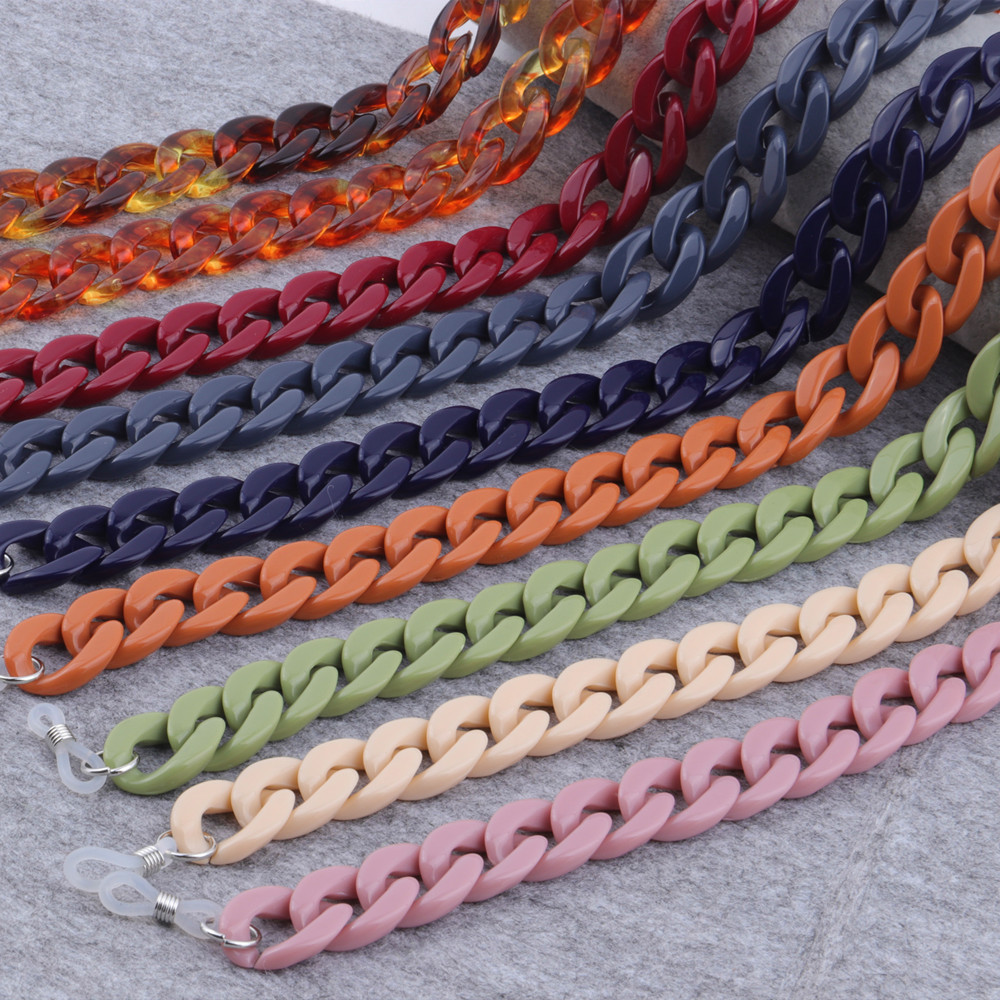 موضة جديدة الاكريليك نظارات سل - مراجعة Sunglass Retainer Cord وسعره