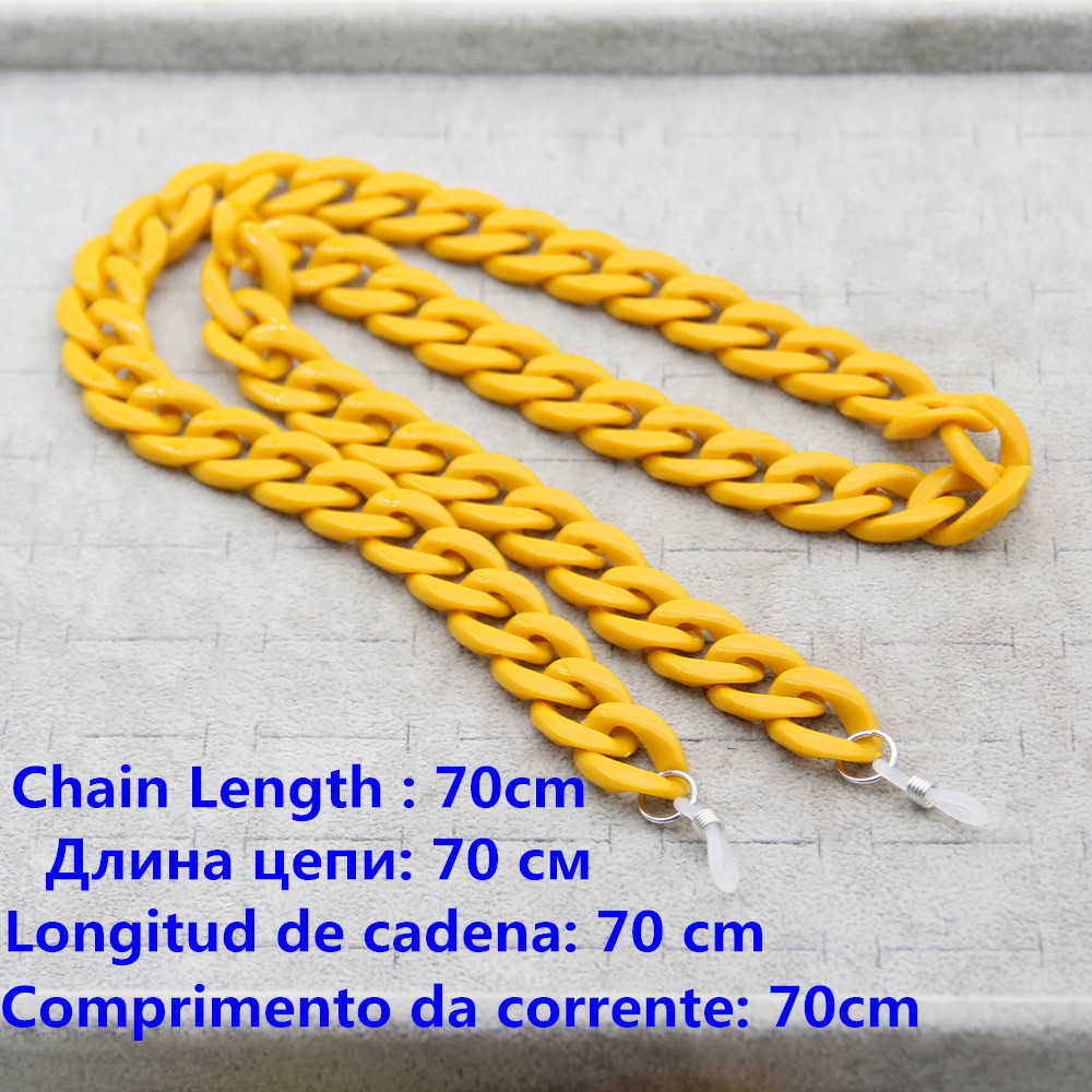 موضة جديدة الاكريليك نظارات سل - مراجعة Sunglass Retainer Cord وسعره
